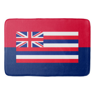 Tapete De Banheiro Estado do Havaí - Bandeira Design