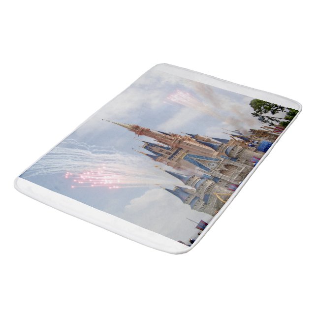 Tapete De Banheiro Estados Unidos Sumon Large Bath Mat (Angulado)