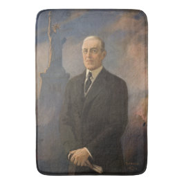 Tapete De Banheiro Estátua da Liberdade e Presidente Woodrow Wilson