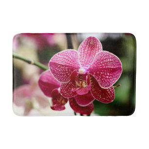 Tapete De Banheiro Esteira de banho bonita da orquídea
