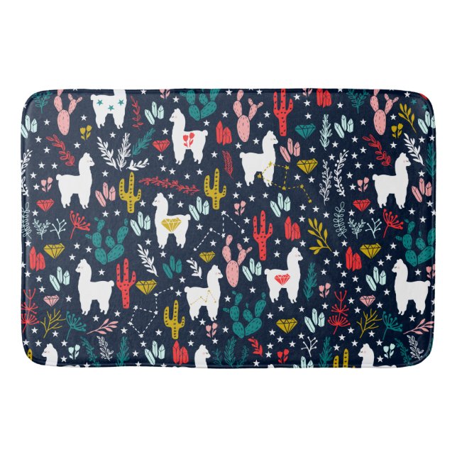 Tapete De Banheiro Esteira de banho da alpaca (Frente)