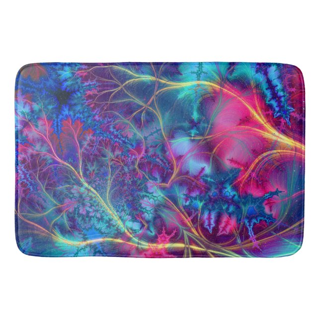 Tapete De Banheiro Esteira de banho do Fractal (Frente)