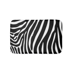 Tapete De Banheiro Esteira de banho do impressão da zebra