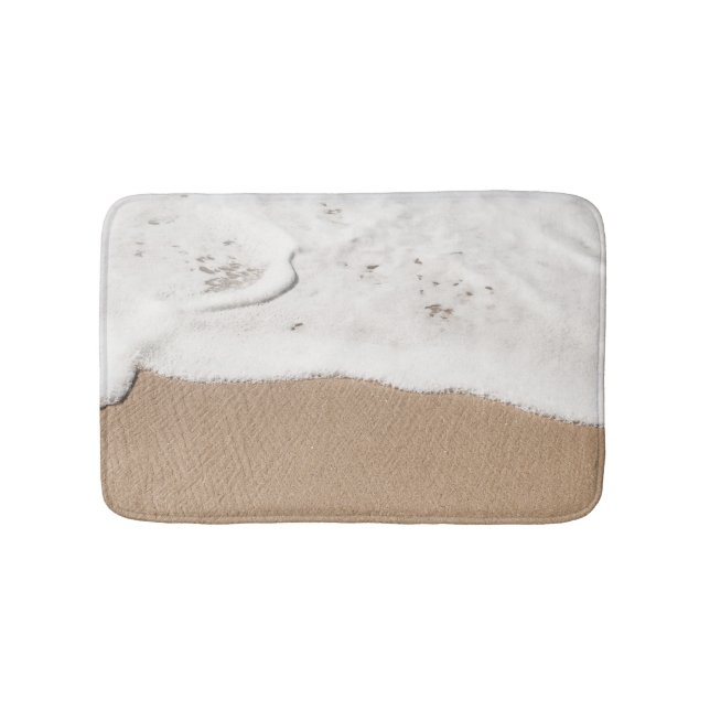 Tapete De Banheiro Esteira de banho temático da praia (frente)