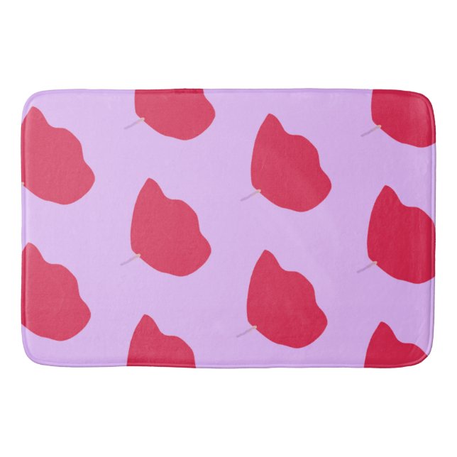 Tapete De Banheiro Estilo botânico Bath Mat (Frente)