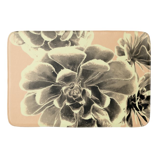 TAPETE DE BANHEIRO ESTILOS DE ARTE E DESIGN DE BAIXO MAT (Frente)