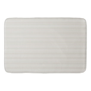 Tapete De Banheiro Estirpe bege e branco