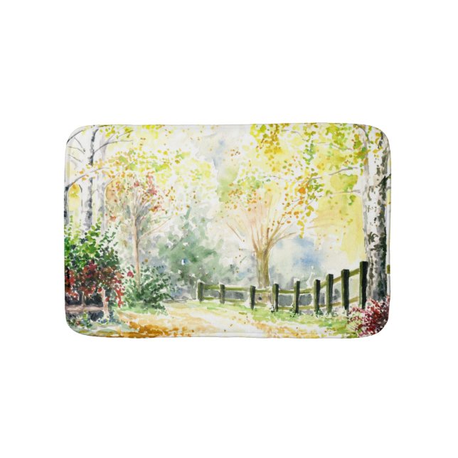 Tapete De Banheiro Estrada (frente)