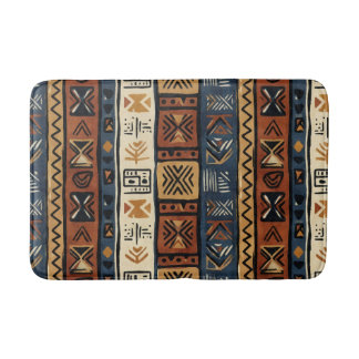 Tapete De Banheiro Étnico Tribal Boho