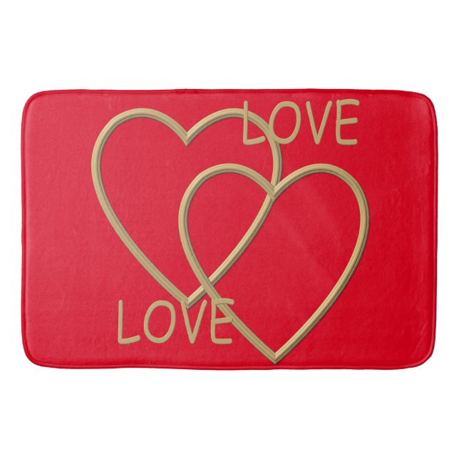 Tapete De Banheiro Eu te amo (Frente)