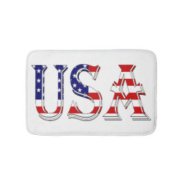 Tapete De Banheiro EUA sobrepostos em bmcnt de Sinalizador dos EUA