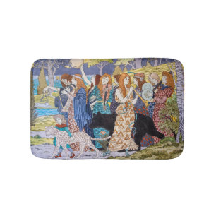 Tapete De Banheiro Eugene Grasset, Felix Gaudin - Harmony