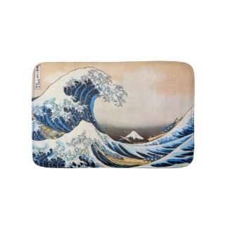 Tapete De Banheiro Excelente Wave, Hokusai, Ukiyo-e