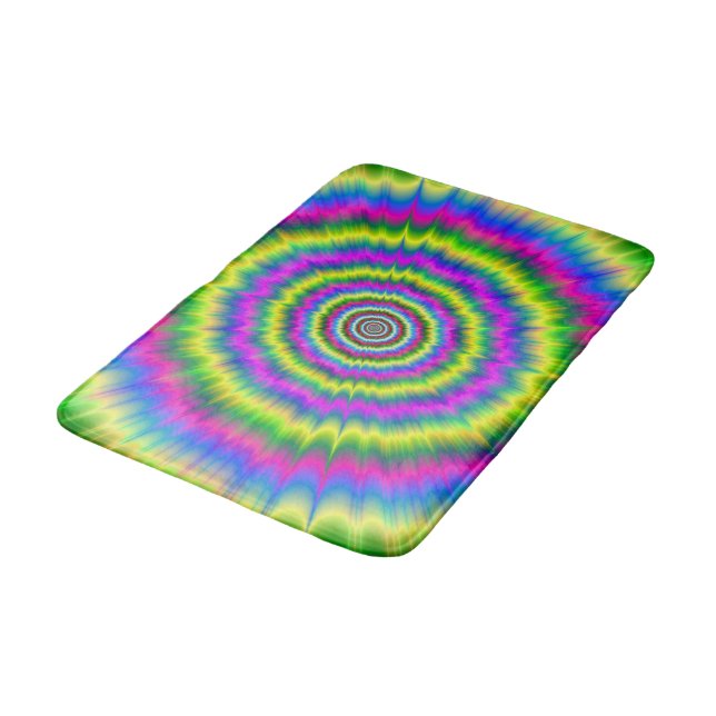 Tapete De Banheiro Explosão de Bath Mat Neon (Angulado)