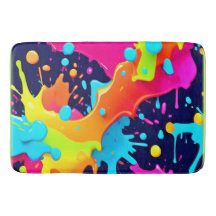 Explosão de pintura neon