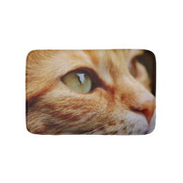 Tapete De Banheiro Face determinada de um gengibre