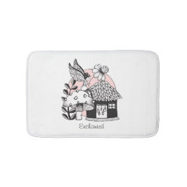 Tapete De Banheiro Fadas E Laticínios Encantados