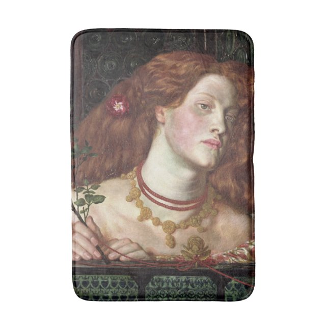 Tapete De Banheiro Fair Rosamund (Elegante e Linda Ruiva) (Frente Vertical)