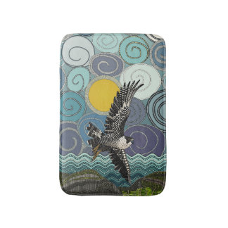 Tapete De Banheiro falcão-peregrino de Cornwall