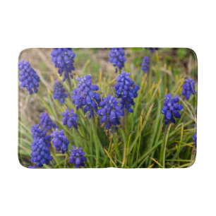 Tapete De Banheiro Família de Hyacintos de Uva