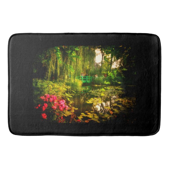 Tapete De Banheiro Familiares Claude Monet Giverny Pond Lily (Frente)