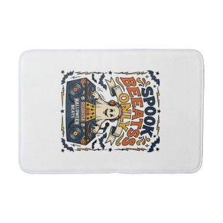 Tapete De Banheiro Fantasma DJ Spooky Beats Gravação Vintage Hallowee