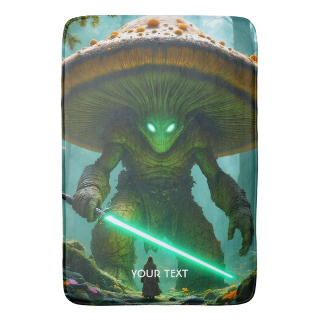 Tapete De Banheiro Fantasy Cute Mushroom Saber Forest (Frente Vertical)