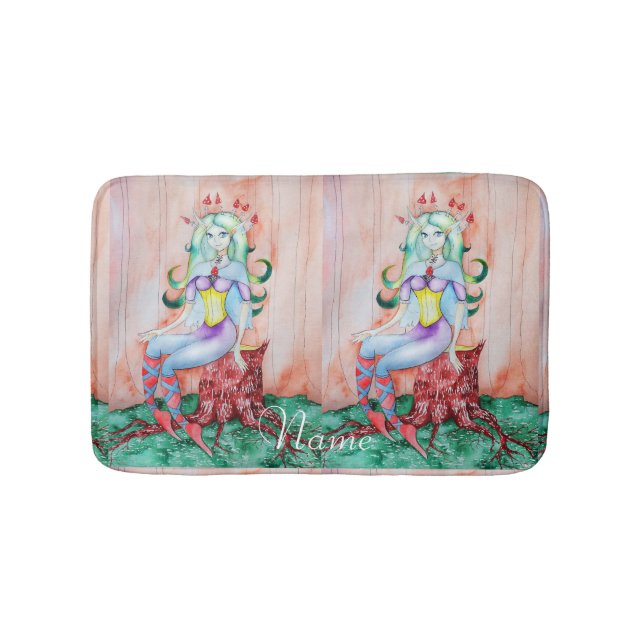 Tapete De Banheiro Fantasy Pixie Fairy Thunder_Cove (frente)