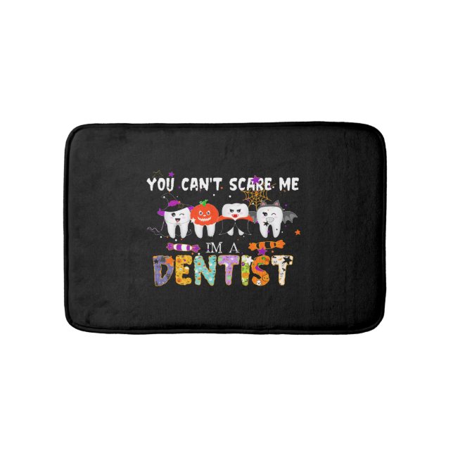 Tapete De Banheiro Farmacêutica Farmacêutica Engraçada Halloween Cop (frente)