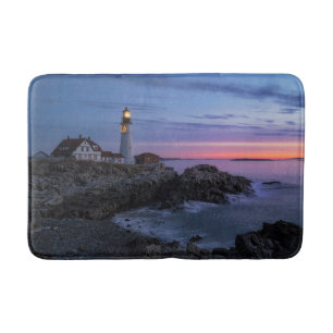 Tapete De Banheiro Faróis   Farol de Cabo Elizabeth Maine