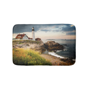 Tapete De Banheiro Farol Chefe Portland Cabo Elizabeth, Me