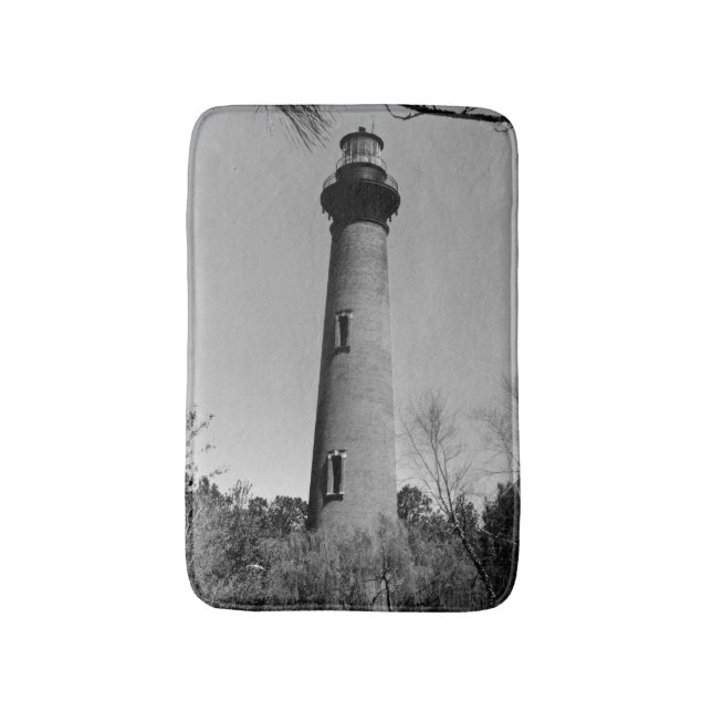 Tapete De Banheiro Farol Currituck (Frente Vertical)