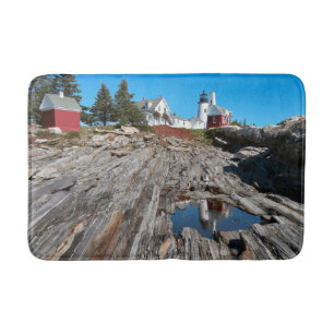 Tapete De Banheiro Farol de Pemaquid Point, Maine