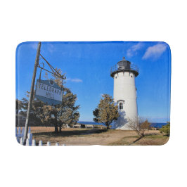 Tapete De Banheiro Farol East Chop, Massachusetts Bath Mat
