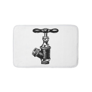 Tapete De Banheiro Faucet