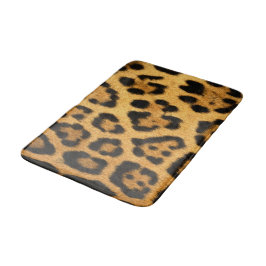 Tapete De Banheiro Faux Jaguar Skin Bathroom Mat