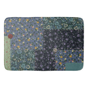 Tapete De Banheiro Faux Quilated Bath Mat