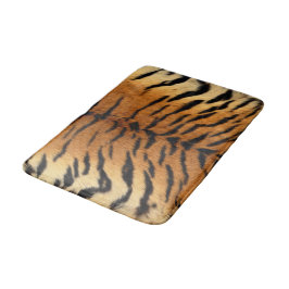 Tapete De Banheiro Faux Siberian Tiger Skin Bathroom Mat