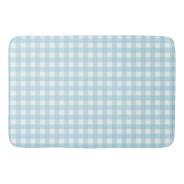 Tapete De Banheiro Faye e Lauren Baby Blue Gingham