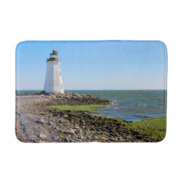 Tapete De Banheiro Fayerweather Island Lighthouse, Connecticut