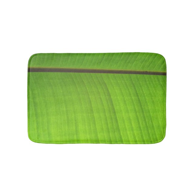 Tapete De Banheiro Fecho de Banana Leaf (frente)