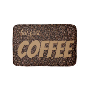 Tapete De Banheiro Feijões de café