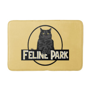 Tapete De Banheiro Feline Park