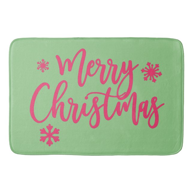 Tapete De Banheiro Feliz Natal (Frente)
