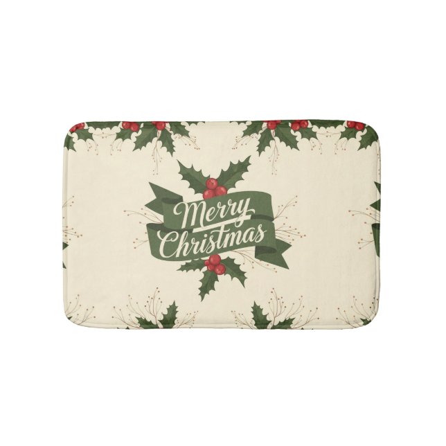 Tapete De Banheiro Feliz Natal (frente)