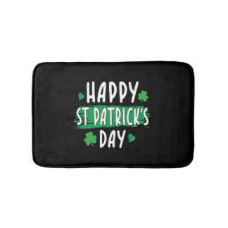 Tapete De Banheiro Feliz Rua Dia do Coração de Patrick Patricks Dia P