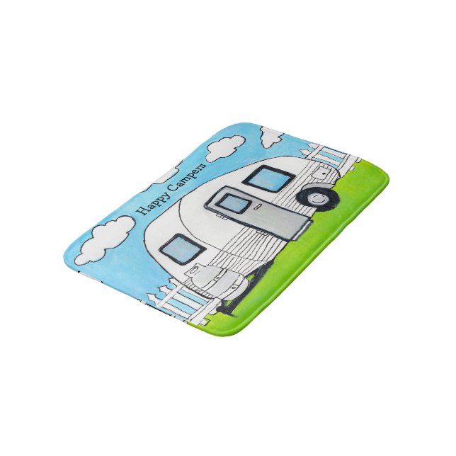 Tapete De Banheiro Felizes Campos (Angulado)