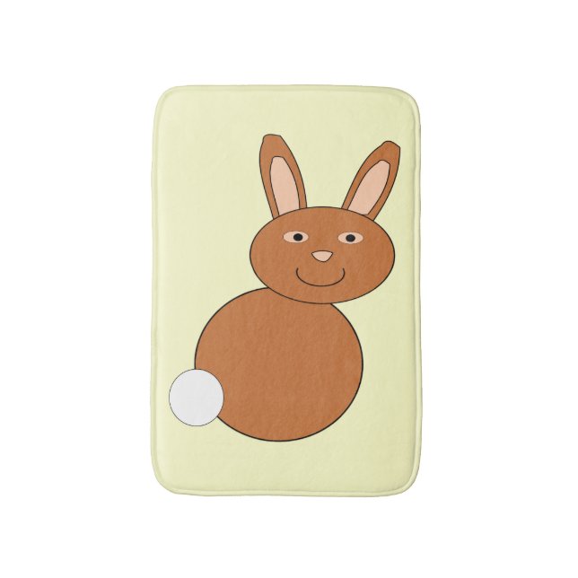 Tapete De Banheiro Felz pascoa Bunny Bath Mat (Frente Vertical)