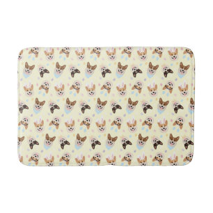 Tapete De Banheiro Felz pascoa Pembroke Welsh Corgi