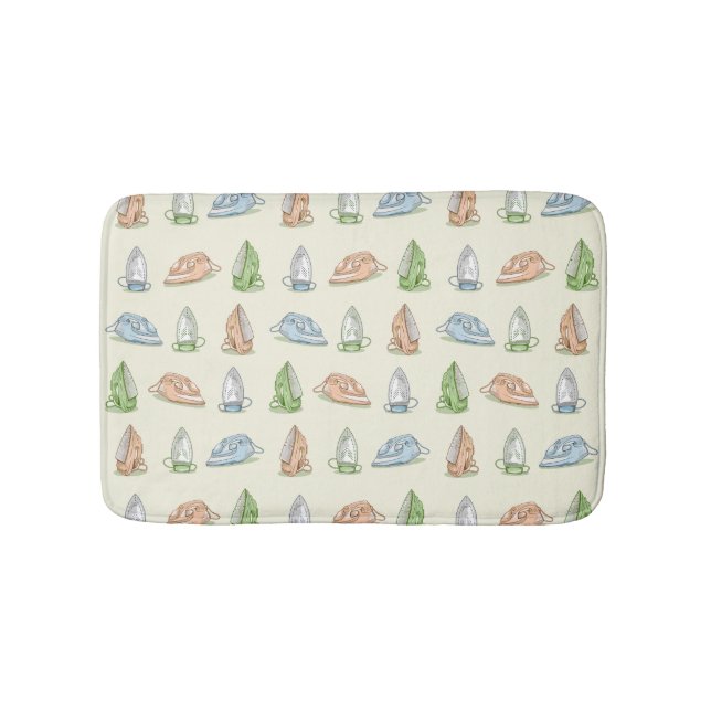 Tapete De Banheiro Ferro Ironing Laundry patten (frente)